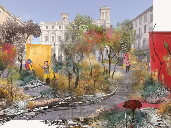 Render Piazza Vecchia, Bergamo, 2025 Render Piazza Vecchia, Bergamo, 2025