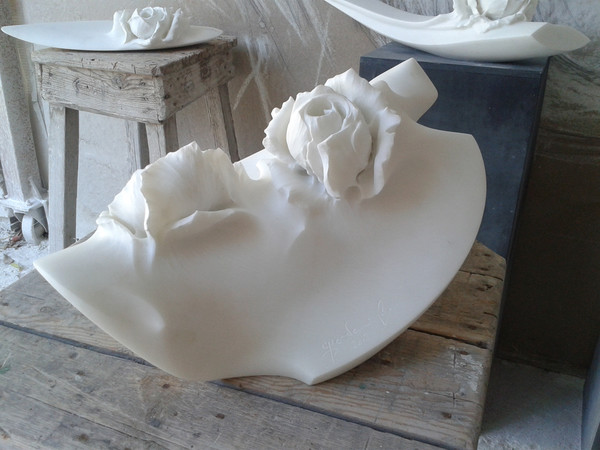 Giovanni Balderi, Distese Emozioni, Prestito della Fondazione Henraux, Marmo Bianco Altissimo