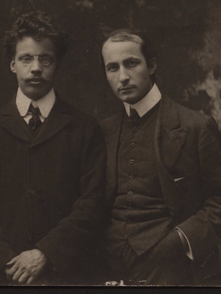 Soffici e Papini, 1909