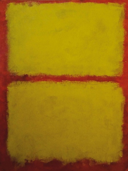 Mark Rothko, Senza titolo, 1968, olio su carta montata su tavola, cm 81,5x64,5