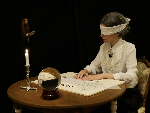 Chiara Fumai, The Book of Evil Spirits, 2015 / single channel video, col., spund, 26'24” / video still. Courtesy Archivio Chiara Fumai Chiara Fumai, The Book of Evil Spirits, 2015 / single channel video, col., spund, 26'24” / video still. Courtesy Archivio Chiara Fumai