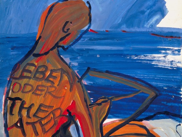 Charlotte Salomon, Tempera dall'opera Vita? o Teatro?, Palazzo Reale, Milano 30 marzo - 25 giugno 2017 | Courtesy of Collection Jewish Historical Museum, Amsterdam | © Charlotte Salomon Foundation