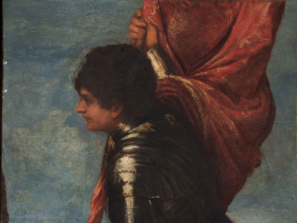 Tiziano Vecellio, San Giorgio, XVI secolo (1513-1520), Olio su tavola, 128 x 67 cm | Courtesy of Fondazione Cini, Venezia