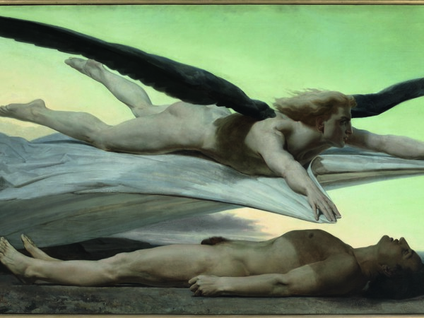 William Bouguereau (La Rochelle, 1825 ‐1905), Egalité devant la mort / Uguaglianza davanti alla morte, 1848. Olio su tela, cm 141 x 269. Parigi, Musée d'Orsay © Musée d'Orsay, Dist. RMN ‐Grand Palais/Patrice Schmidt