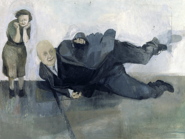 Michael Andrews, A Man Who Suddenly Fell Over | Foto: © Tate London | Courtesy of Chiostro del Bramante, Roma