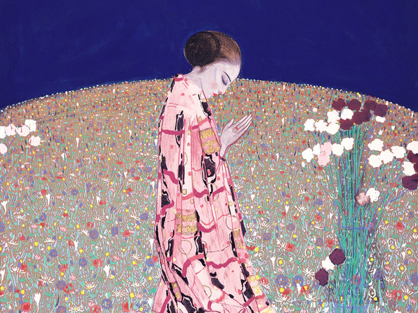 Felice Casorati, La preghiera, 1914, tempera su fustagno, cm 130 x 120. Verona, Galleria d'Arte Moderna Achille Forti, inv. 25238-1C-3763. Comune di Verona, Galleria d’Arte Moderna Achille Forti, © Felice Casorati, by SIAE 2015