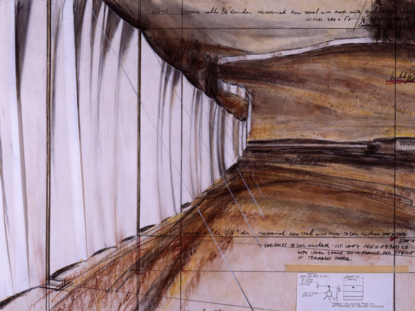 Christo, Running Fence, Sonoma and Marin Counties, California, USA, 1972 | © Christo 1972