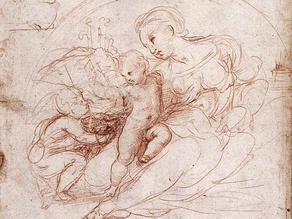 Raffaello Sanzio, Studio per la Madonna d'Alba, Recto | © Alamy Stock Photo