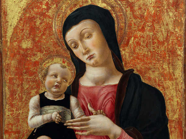 Bartolomeo Vivarini, Madonna con il Bambino, 1465 - 1470, Tempera su tavola, 71 x 48,5 cm, Venezia, Fondazione Musei Civici di Venezia, Museo Correr | © Fondazione Musei Civici di Venezia, Museo Correr