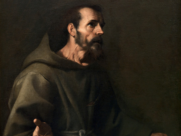 Carlo Sellitto (Napoli, 1581 - Napoli, 1614), San Francesco riceve le stimmate, 1611 circa Olio su tela, 90 x 105 cm, Collezione privata | Courtesy of Galleria Porcini