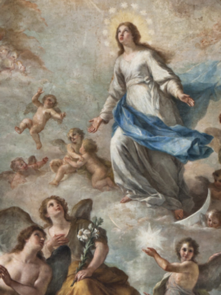 G. Bonito, L'Immacolata Concezione, Caserta Palazzo Reale, Cappella Palatina