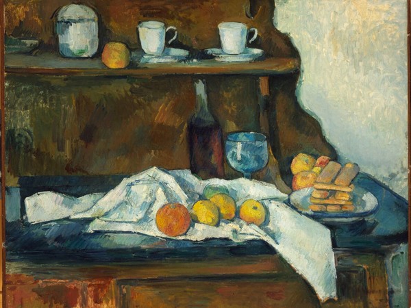 Paul Cézanne (Aix-en-Provence,1839 - 1906), Il Buffet, 1877-1879. Olio su tela, cm 65,5x81. © Museum of Fine Arts, Budapest 2015