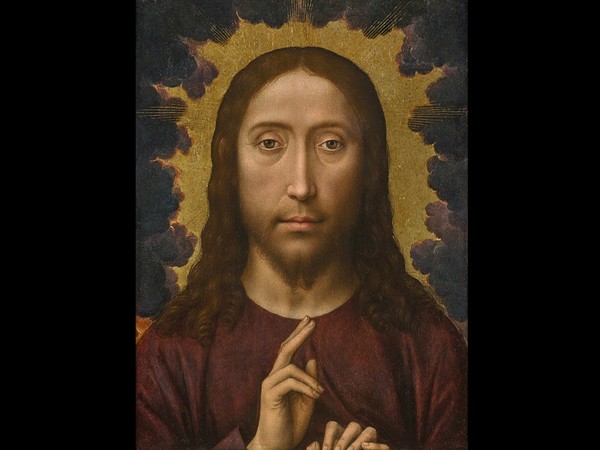 Hans Memling, Salvator Mundi, 1480-1485. Collection of Lynda and Stewart Resnick. Photo Gerard Vuilleumier, Los Angeles