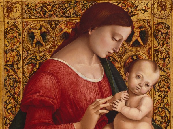 Luca Signorelli, Madonna col Bambino, 1505-1507, Olio e tempera su tavola, 47.6 x 51.4 cm, New York, Metropolitan Museum of Art