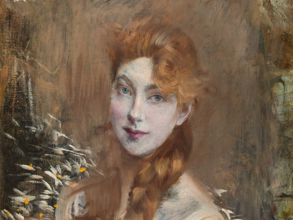 Giovanni Boldini, La treccia bionda, 1891 circa, Galleria d'Arte Moderna, Milano