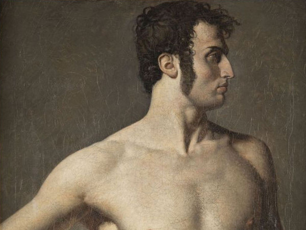 Jean Auguste Dominique Ingres, Torso d’uomo, 1799, Olio su tela, 80 x 99 cm, Musée Ingres, Montauban