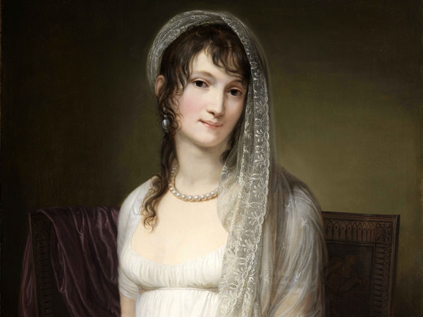 Andrea Appiani (Milano, 1754 - Milano, 1817), Ritratto di Francesca (Fanny) Lechi, Collezione privata