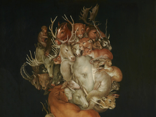 Giuseppe Arcimboldo, La Terra, 1566, Olio su tavola, 48.7 x  70.2 cm, Vienna, Lichtenstein - The Princely Collections