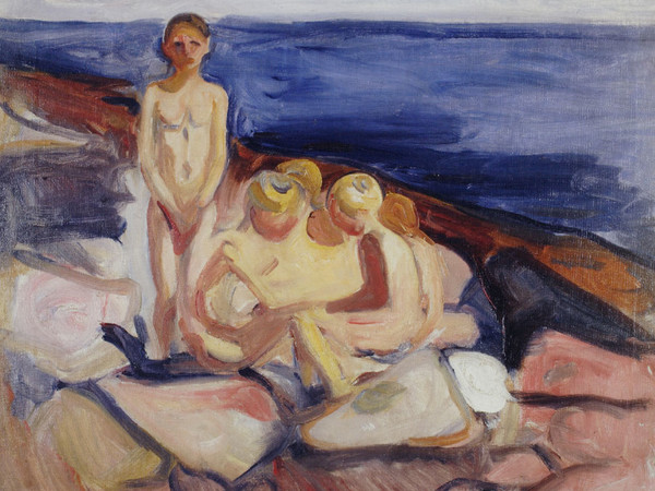 Edvard Munch, Bagnanti 1904-1905 olio su tela, 57,4 x 68,5 cm Collezione privata © Munch Museum © The Munch Museum / The Munch-Ellingsen Group by SIAE 2013