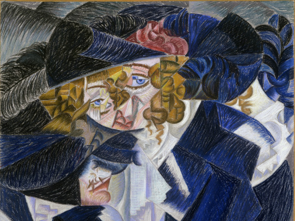 Gino Severini , Ritratto di Madame M.S., 1913-15, Mart, Museo di arte moderna e contemporanea di Trento e Rovereto