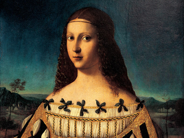 La Beata Beatrice II d'Este (1230 - 1262) ritratta da Bartolomeo Veneto con le fattezze di Lucrezia Borgia, 1510, Olio su tela, 75 x 56 cm, South Bend, Indiana, Snite Museum of Art