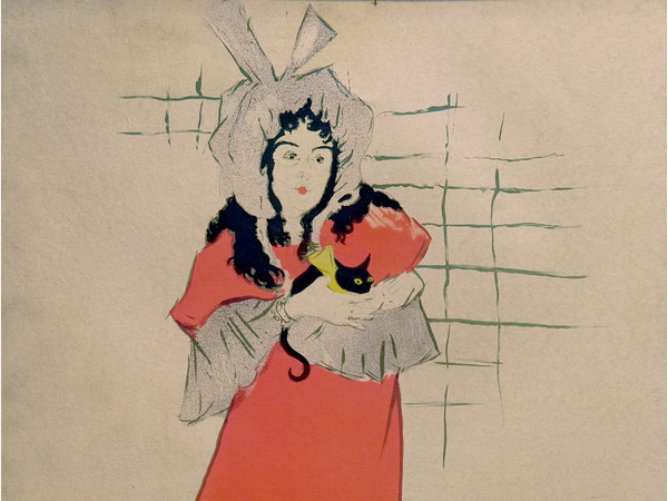 Henri de Toulouse-Lautrec, May Belfort, 1895, Litografia a colori, 61 x 79.5 cm | © Herakleidon Museum, Athens Greece