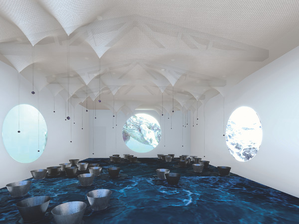 Sei Fong Studio, 53,86% Uruguay, país agua. Installation view Sei Fong Studio, 53,86% Uruguay, país agua. Installation view