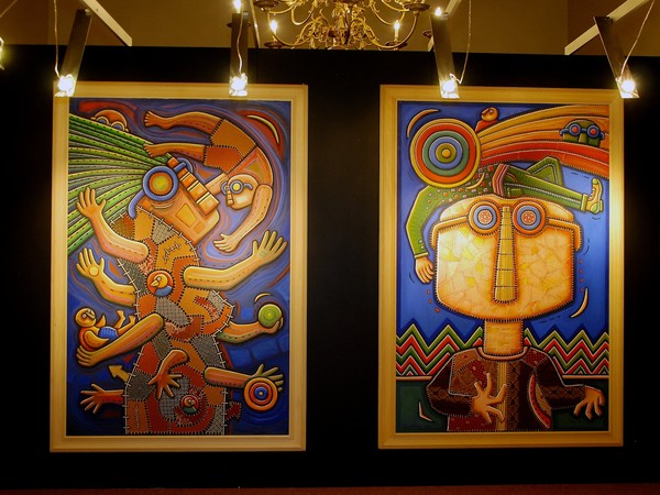 Le opere di Alfredo Sosabravo in mostra a Roma, presso il Palazzo della Cancelleria, dal 18 ottobre al 17 novembre 2015. © Bettini & Co. Gallery