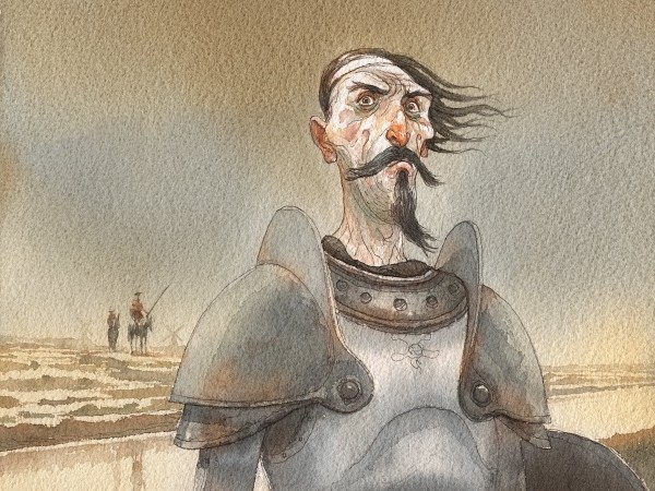 GIPI, Don Chisciotte, 2015. © Gipi