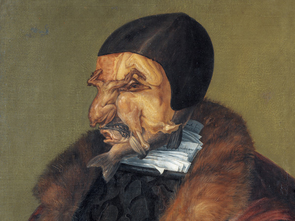 Giuseppe Arcimboldo, Il Giurista, 1566, Olio su tela, 51 x 64 cm, Stoccolma, Nationalmuseum