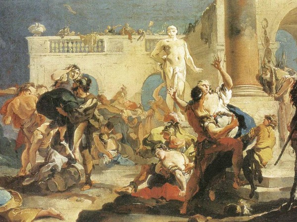 Giambattista Tiepolo, Il ratto delle Sabine