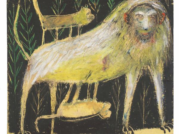 Slavko Kopač, Motherhood, 1949, Pastel on paper, 22,5x26,5 cm | Collezione privata Slavko Kopač, Motherhood, 1949, Pastel on paper, 22,5x26,5 cm | Collezione privata