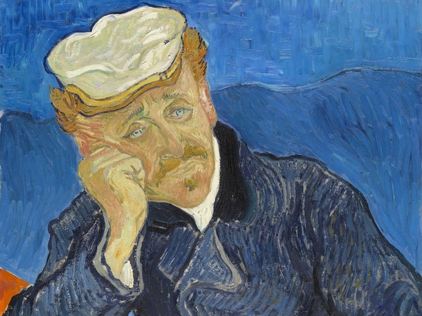 Vincent van Gogh, Ritratto del Dottor Paul Gachet, 1890, Olio su tela, 57 x 68 cm, Parigi, Musée d'Orsay | L'opera fece parte della mostra organizzata a New York da Paul Rosenberg nel 1942, dopo essere stata confiscata allo Staedl Museum di Francoforte da Goering nel 1938, venduta a un banchiere tedesco e successivamente rimessa in vendita, per raggiungere così l’America all’inizio degli anni ‘40