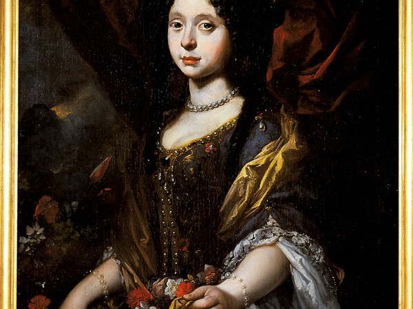 Pier Dandini, Ritratto di Anna Maria Luisa de’ Medici come Flora, 1682-1683 ca, olio su tela Firenze, Galleria degli Uffizi, depositi