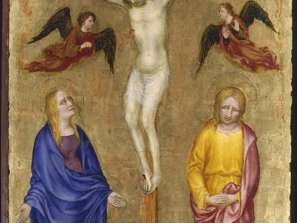 Gentile da Fabriano, Crocifissione (dal Polittico di Valle Romita), tavola. Milano, Pinacoteca di Brera