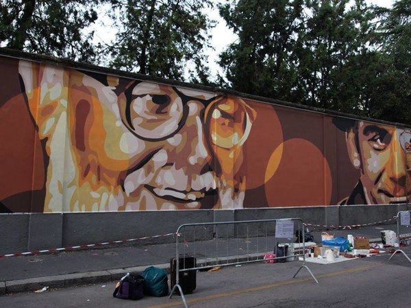 Milano WallArt, Gianfranco Ferrè e Gian Maria Volontè