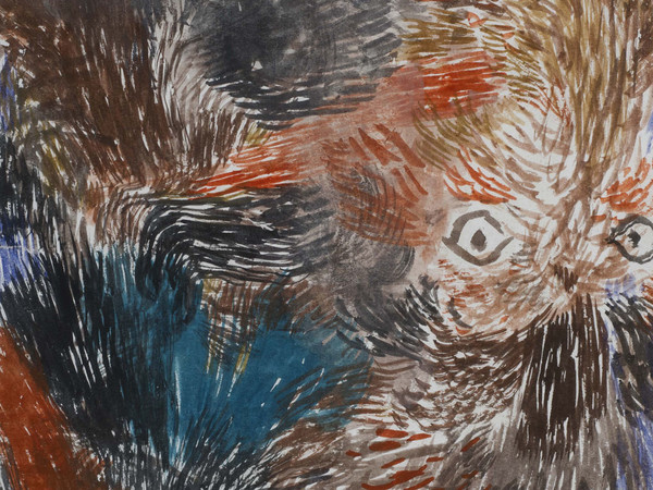 Paul Klee, Dieser Ort in der Schlucht, 1933, acquerello su carta, Galerie G.Sistu