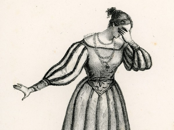 Antonio Morrocchesi, Lezioni di declamazione e d'arte teatrale, 1832,  Collezione Museo Nazionale del Cinema | Courtesy of Museo Nazionale del Cinema, Torino