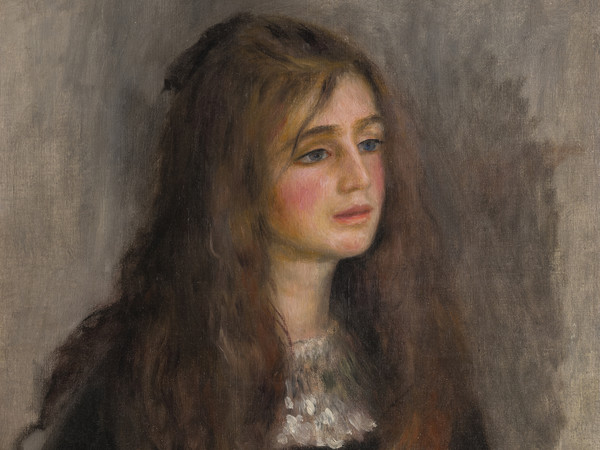 Pierre Auguste Renoir (1841 - 1919), Ritratto di Julie Manet, 1894, Olio su tela, 55 x 46 cm, Parigi, Musée Marmottan Monet, Lascito Annie Rouart, 1993 | © Christian Baraja SLB