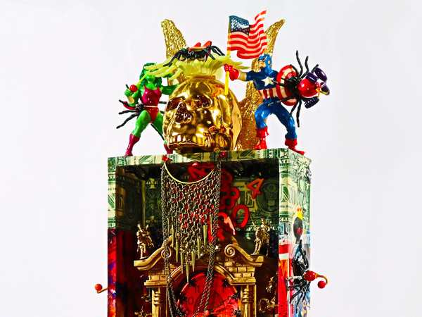 Rudy van der Velde, ALBERTO BOATTO “Ghenos Eros Tanathos”: Midcult, 2016, 24 x 10.5 x 59 cm | Courtesy of Rudy van der Velde