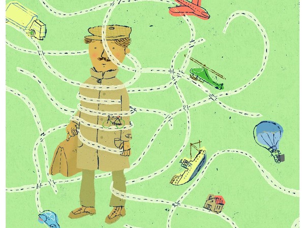Annalisa Papagna. Via per lavoro, Elaborazione digitale, 2013