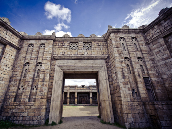 Il Tempio di Gerusalemme, realizzato per il film The Young Messiah uscito nel 2016 | Courtesy of Cinecittà si mostra