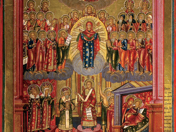 Vetka, prima metà del XIX secolo, tempera su tavola, cm 44,3 × 37,3, Firenze, Galleria degli Uffizi, Inv. 1890 n. 9620