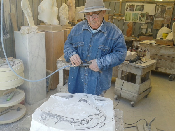 Renzo Maggi, Scultore
