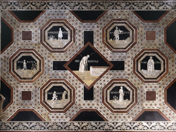 Particolare del Pavimento del Duomo di Siena
