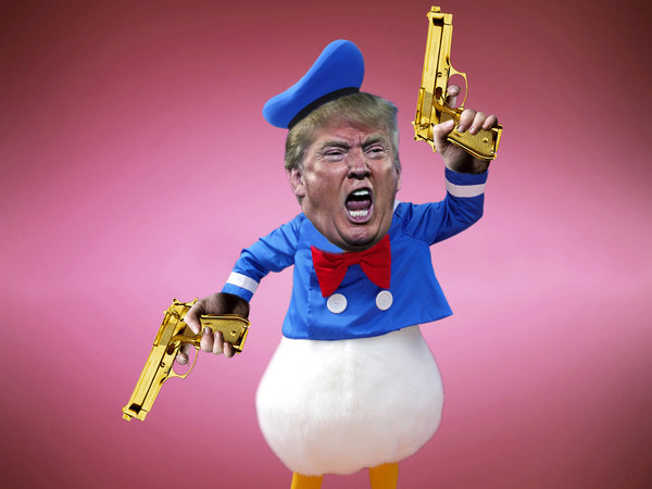 Max Papeschi, Make Disneyland Great Again, Digital art | Courtesy of © Max Papeschi