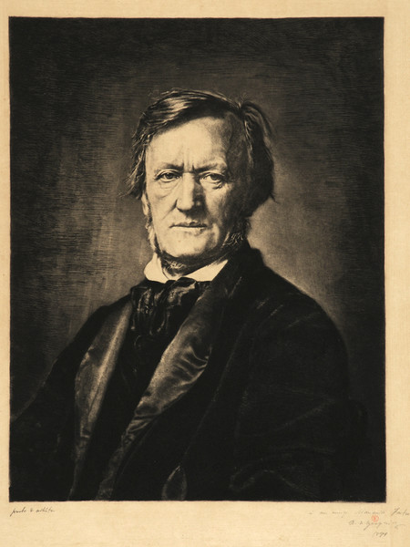 Rogelio de Egusquiza (1845-1915), Ritratto di Richard Wagner