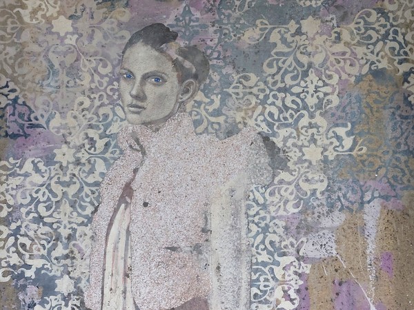 Tarik Berber, HER. Oil on canvas, cm 160x120, Zadar 2014
