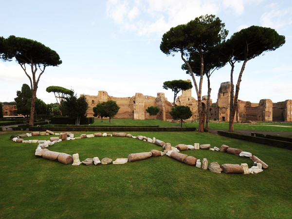 Terme di Caracalla, 2016, Michelangelo Pistoletto e il Terzo Paradiso | Courtesy RAM radioartemobile, Roma: Pierluigi Di Pietro - Foto di Pierluigi Di Pietro