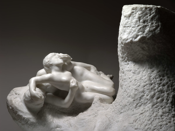 Auguste Rodin, Paolo e Francesca, marmo, post 1900, 81 x 108 x 65 cm